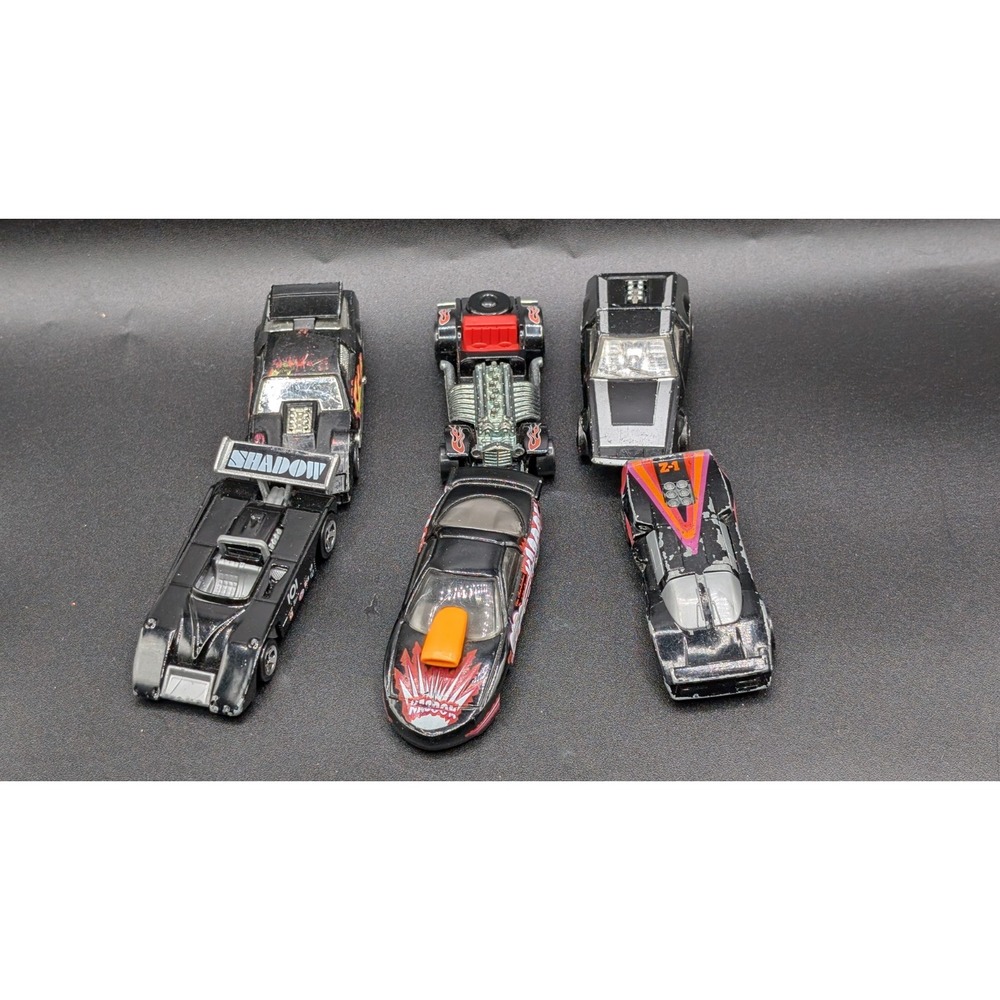 Hot Wheels & Matchbox Lot of 6 Modern & Vintage Die-cast Cars (1970s To 1999)